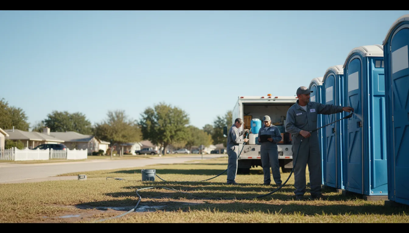 Long-Term Portable Toilet Rental in Boutte, LA near me